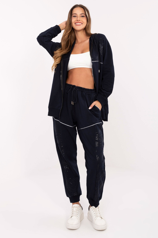 Komplekts tumši zilā krāsā