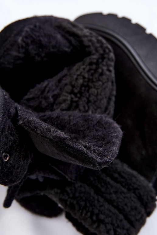  Zamšādas kurpes  Melns Lemar Meniko