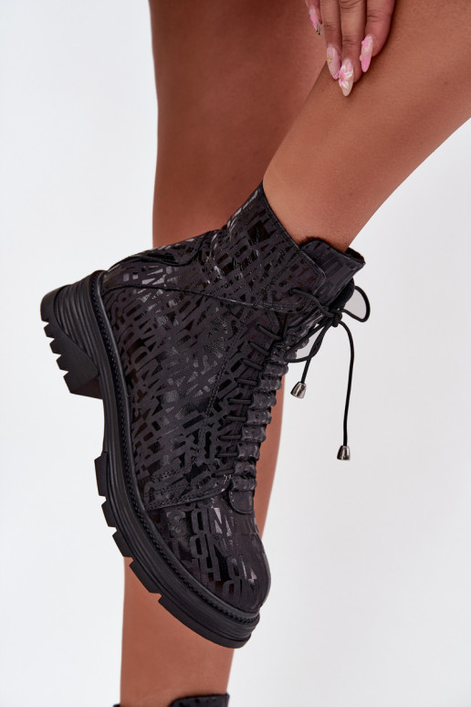 sieviešu zābaki zābaki  siltināti  Artiker 57C2257 Melns