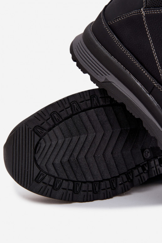 Vīriešu pārgājienu zābaki siltināti Melns Wivelle Vīriešu pārgājienu zābaki siltināti Melns Wivelle