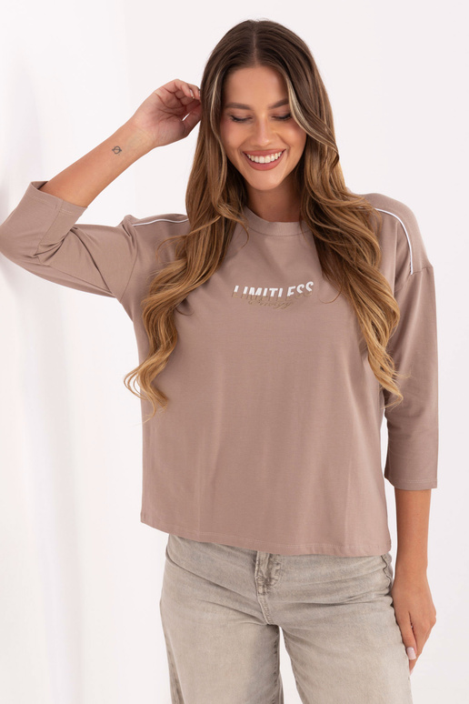 Tumši smilšaina blūze