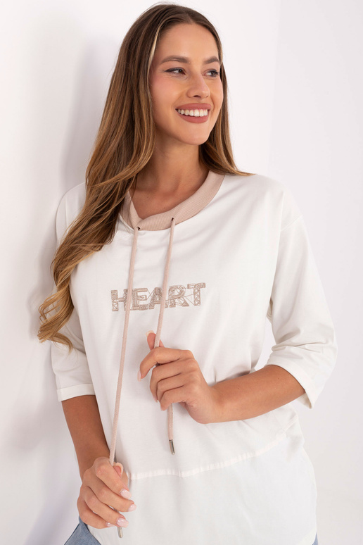 Blūze ziloņkaula krāsā