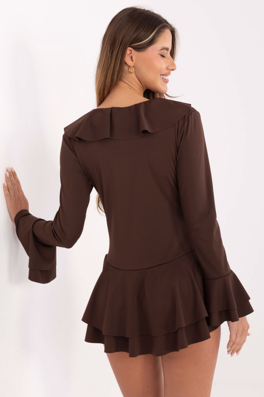 Tumši brūns kombinezons