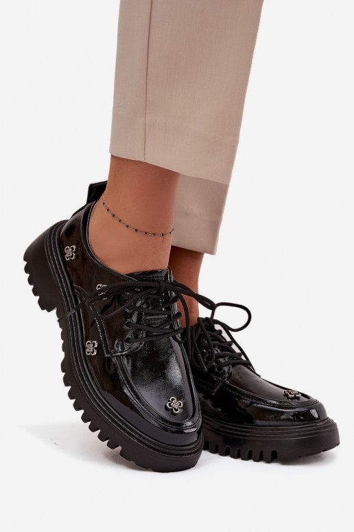 Laque   apavi  Z Przypinkami Artiker 57C0333 Melns