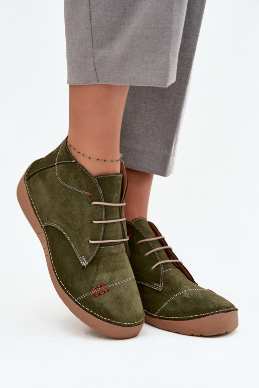 apavi  Z Przeszyciami  Artiker 57C2119 Zaļas krāsas   apavi  Z Przeszyciami  Artiker 57C2119 Zaļas krāsas