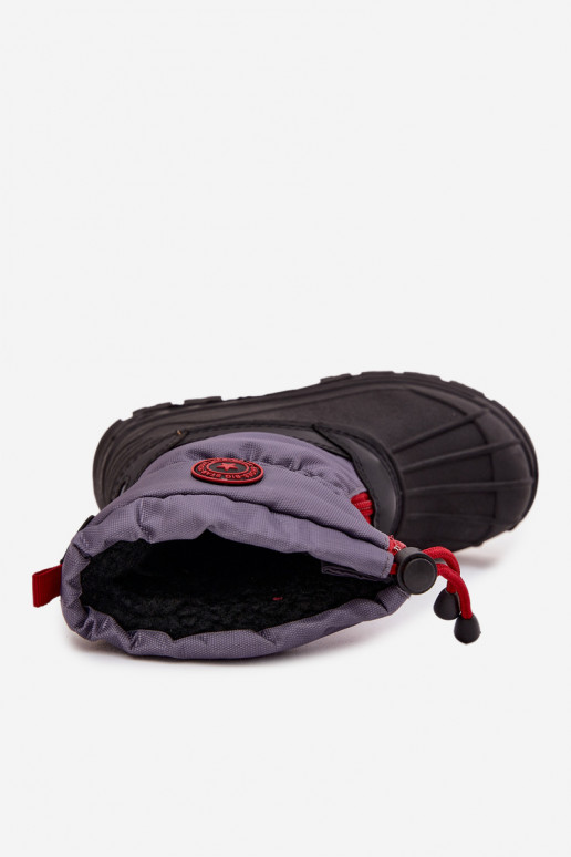 Sniega apavi  Big Star SS374031 Pelēkas krāsas-Melns