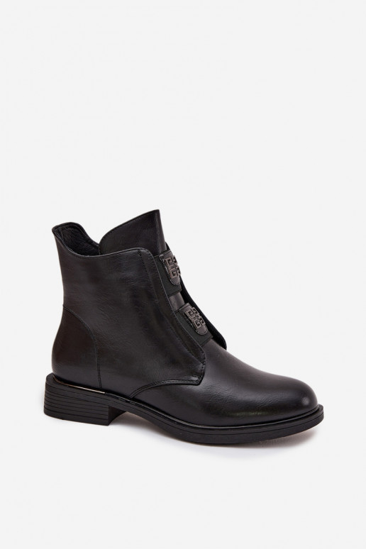 Sieviešu puszābaki siltināti   Melns Tavressa