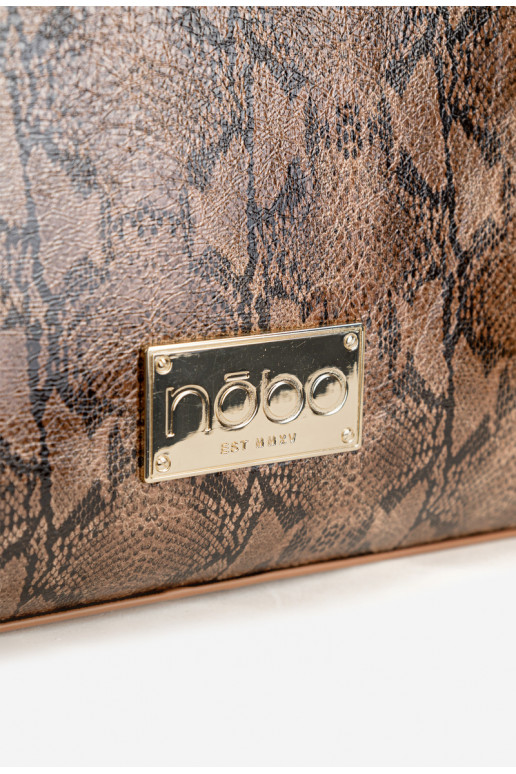 Soma Dzīvnieku raksts NOBO BAG6150-M17 Brūnas krāsas