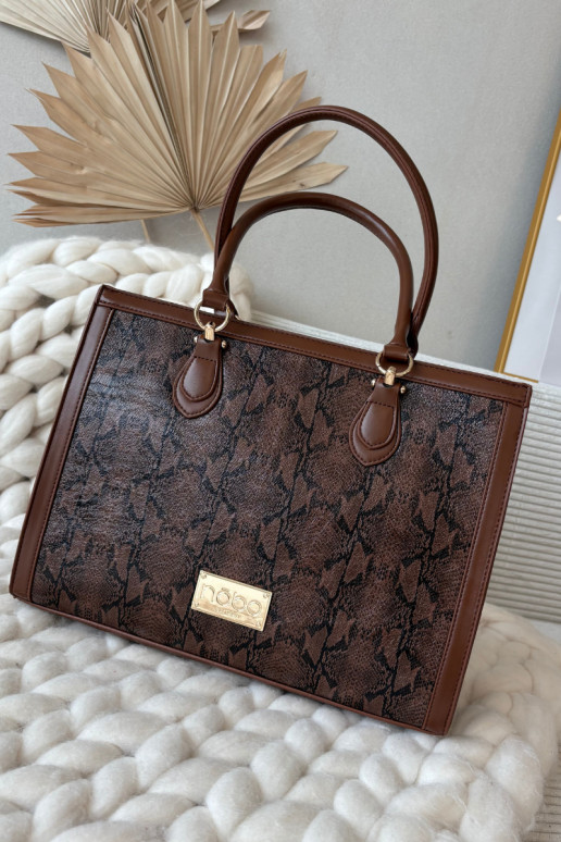 Soma Dzīvnieku raksts NOBO BAG6150-M17 Brūnas krāsas