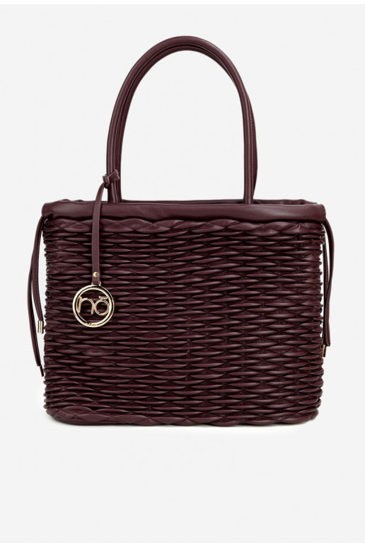 Pirkumu maisa tipa soma NOBO BAG5940-005 bordo krāsā