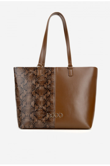 Soma Pircējska Dzīvnieku raksts NOBO BAG5740-M17 Brūnas krāsas