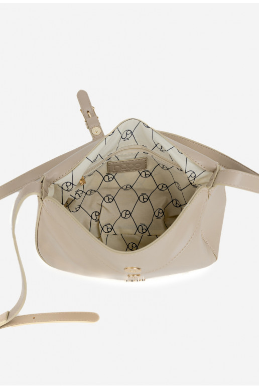 Soma Pastniece NOBO BAG5780-M15 ziloņkaula krāsas Soma Pastniece NOBO BAG5780-M15 ziloņkaula krāsas
