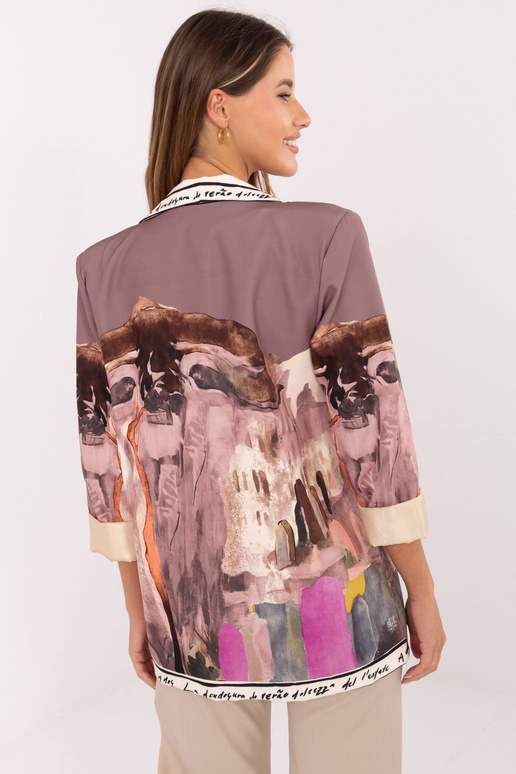 Tumši smilškrāsas žakets