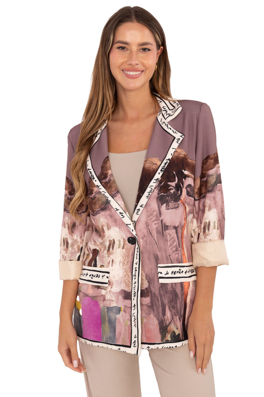 Tumši smilškrāsas žakets