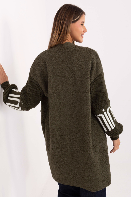 Kardigans khaki krāsā