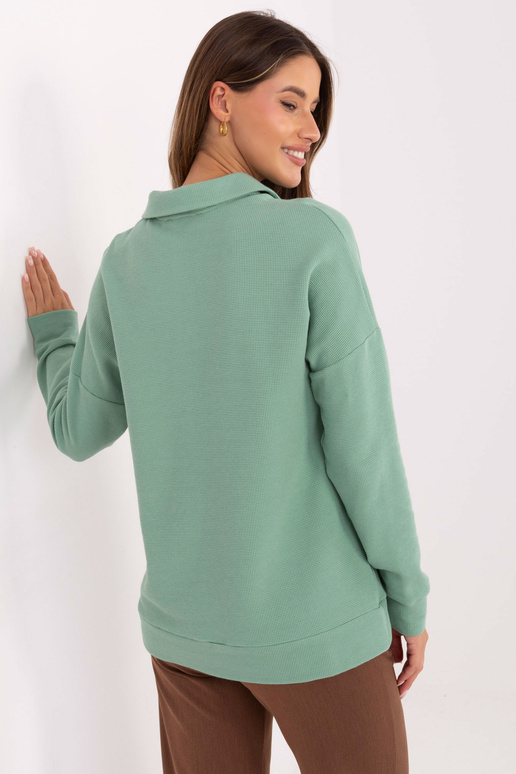 Pistācijas krāsas blūze