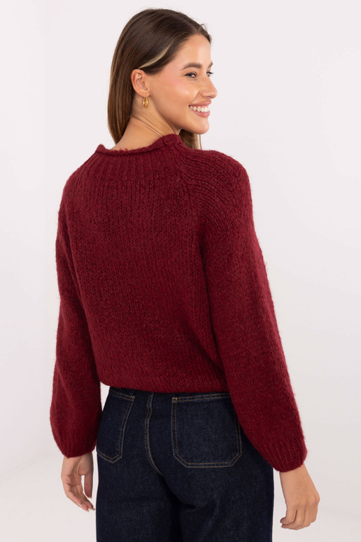 Vīnsarkans džemperis