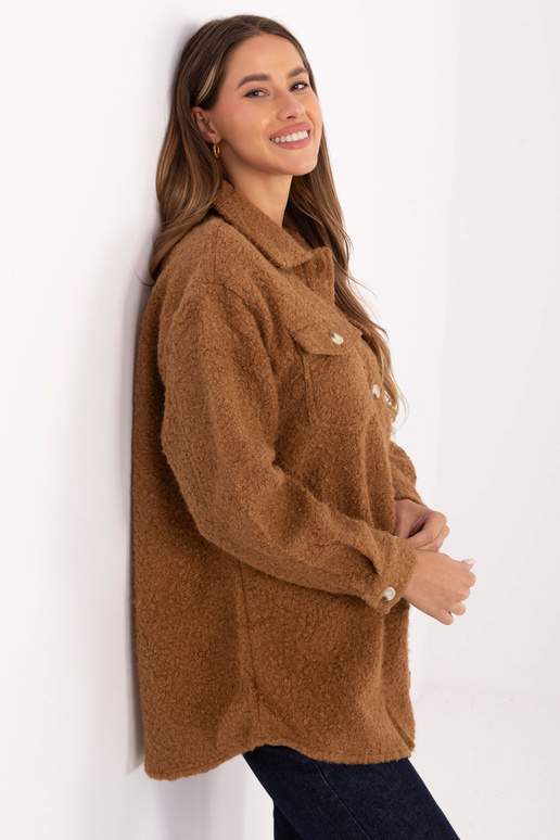 Kamieļa krāsas jaka