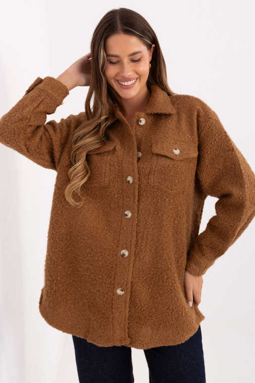 Kamieļa krāsas jaka