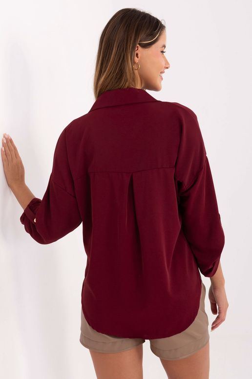 Bordo krāsas krekls