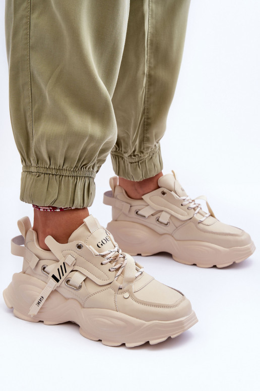 sporta apavi  modeļa apavi GOE MM2N4015 smilšu krāsas