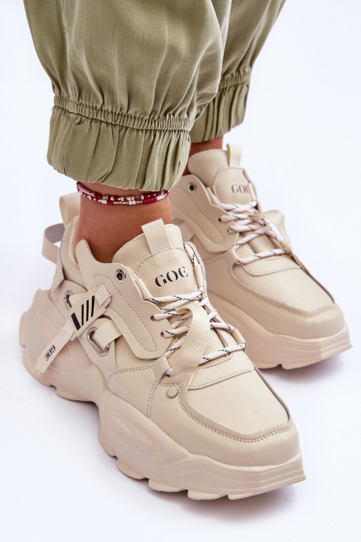 sporta apavi  modeļa apavi GOE MM2N4015 smilšu krāsas
