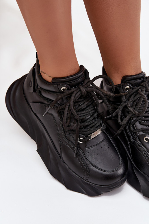  modeļa apavi  Dabīgas ādas GOE SS2N4036 Melns