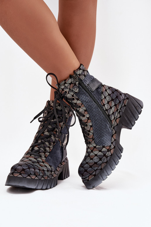 sieviešu zābaki zābaki   07072-03 Dažādu krāsu