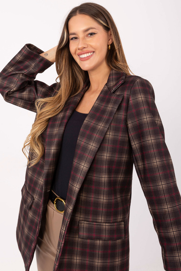 Tumši brūns žakets