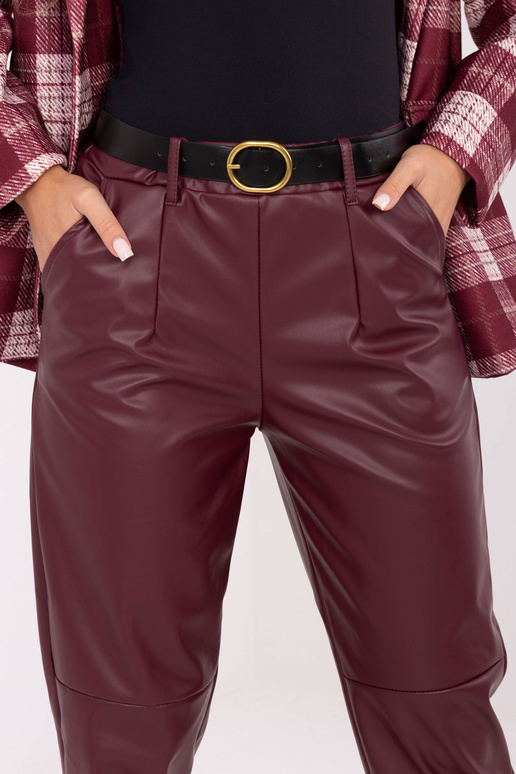 Bordozas krāsas bikses