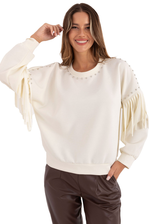 Krēmkrāsas džemperis