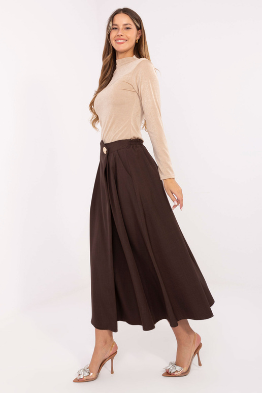 Tumši brūns svārks