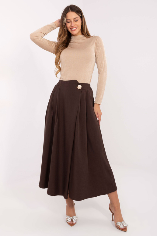 Tumši brūns svārks