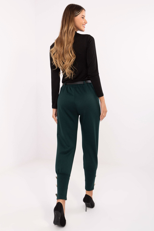 Tumši zaļas bikses