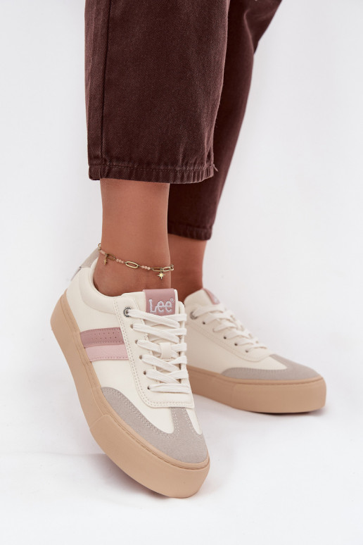 modeļa apavi  LEE AILANI WOMEN LOW 50253004.02A Zgaszona Biel  modeļa apavi  LEE AILANI WOMEN LOW 50253004.02A Zgaszona Biel