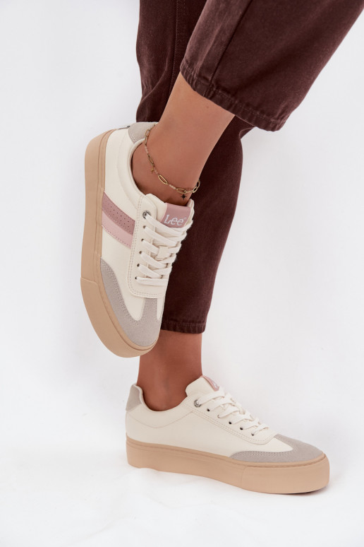 modeļa apavi  LEE AILANI WOMEN LOW 50253004.02A Zgaszona Biel  modeļa apavi  LEE AILANI WOMEN LOW 50253004.02A Zgaszona Biel