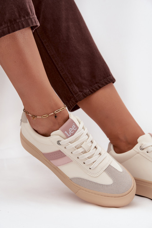 modeļa apavi  LEE AILANI WOMEN LOW 50253004.02A Zgaszona Biel  modeļa apavi  LEE AILANI WOMEN LOW 50253004.02A Zgaszona Biel