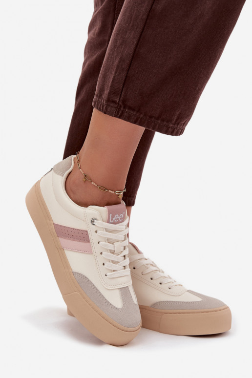 modeļa apavi  LEE AILANI WOMEN LOW 50253004.02A Zgaszona Biel  modeļa apavi  LEE AILANI WOMEN LOW 50253004.02A Zgaszona Biel