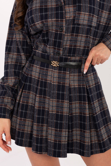 Tumši zils svārks 2