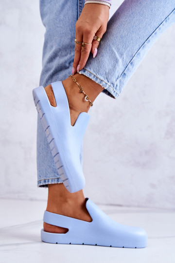 Gumijas čības Zilas krāsas Meriko 2