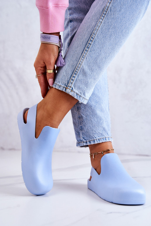 Gumijas čības Zilas krāsas Meriko Gumijas čības Zilas krāsas Meriko