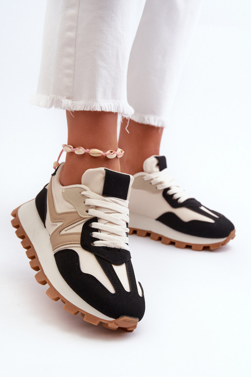  modeļa apavi sporta apavi  Melns Kalelia