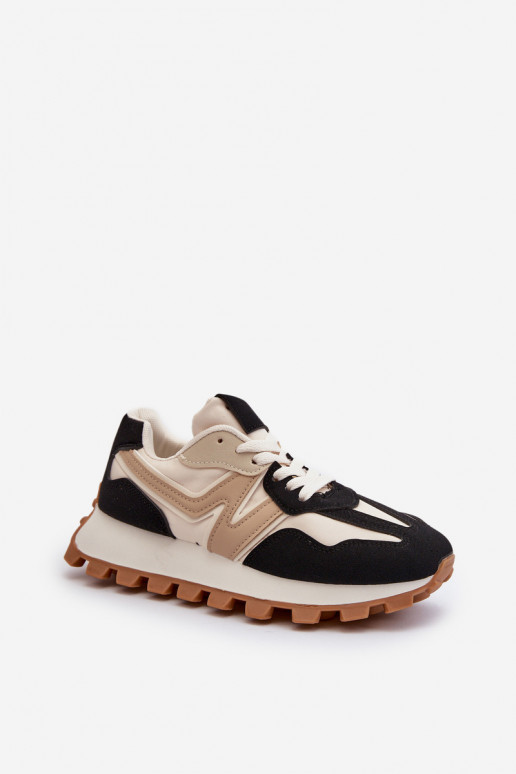  modeļa apavi sporta apavi  Melns Kalelia