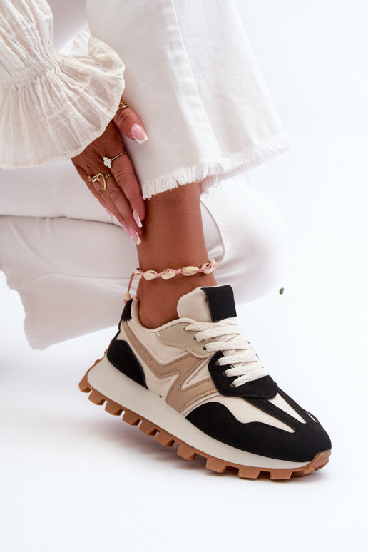  modeļa apavi sporta apavi  Melns Kalelia