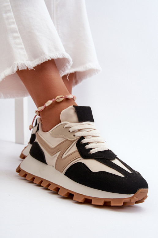  modeļa apavi sporta apavi  Melns Kalelia