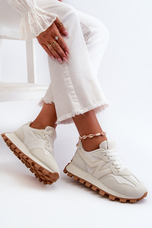  modeļa apavi sporta apavi  baltas krāsas Kalelia