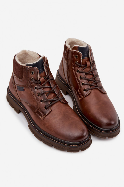 apavi  siltināti Wrangler 20253034.JCU brūnas krāsas apavi  siltināti Wrangler 20253034.JCU brūnas krāsas