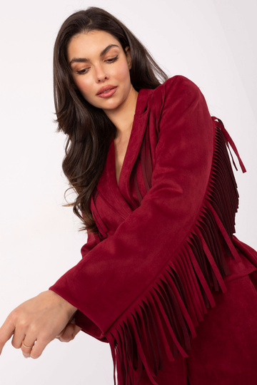 Garš sarkans mētelis 2