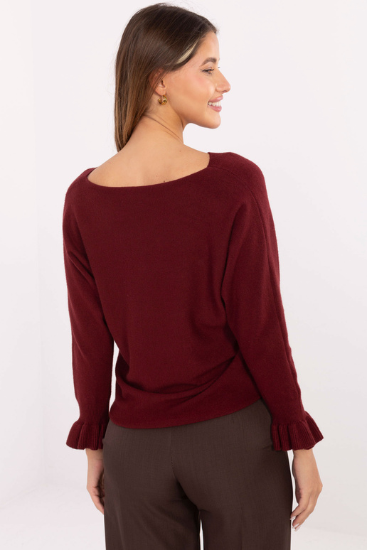 Džemperis IT bordo krāsā