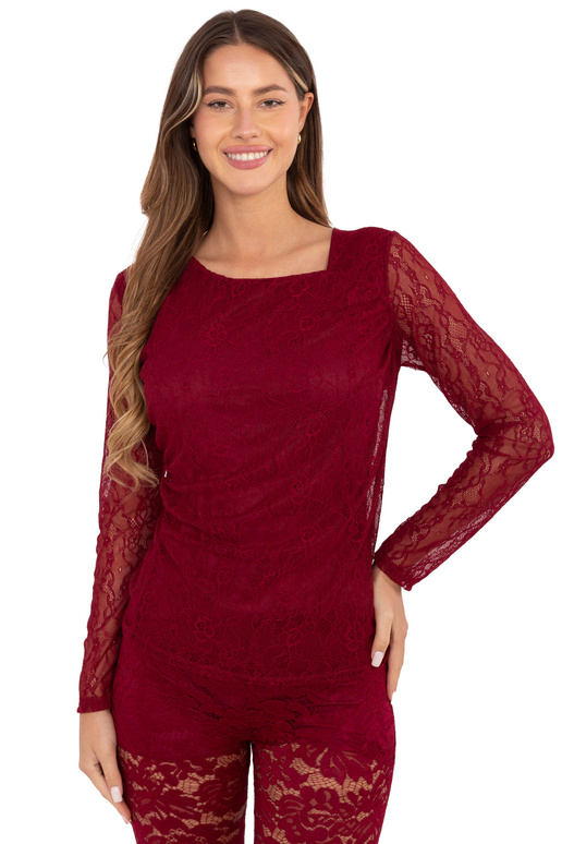 Blūze MI BZ bordo krāsā